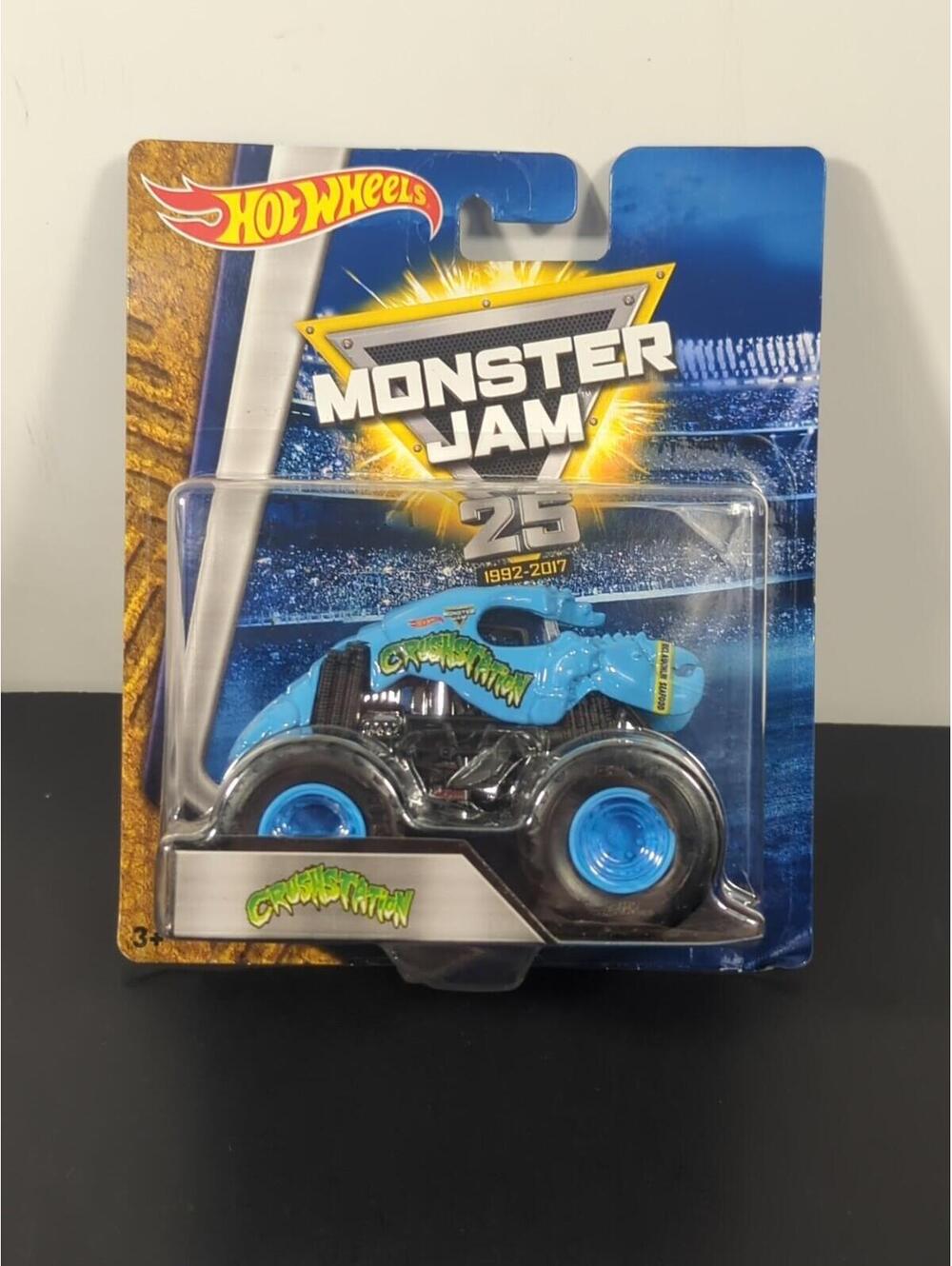 Hot Wheels Monster Jam Crushstation  25th Anniversary New & Sealed Rare